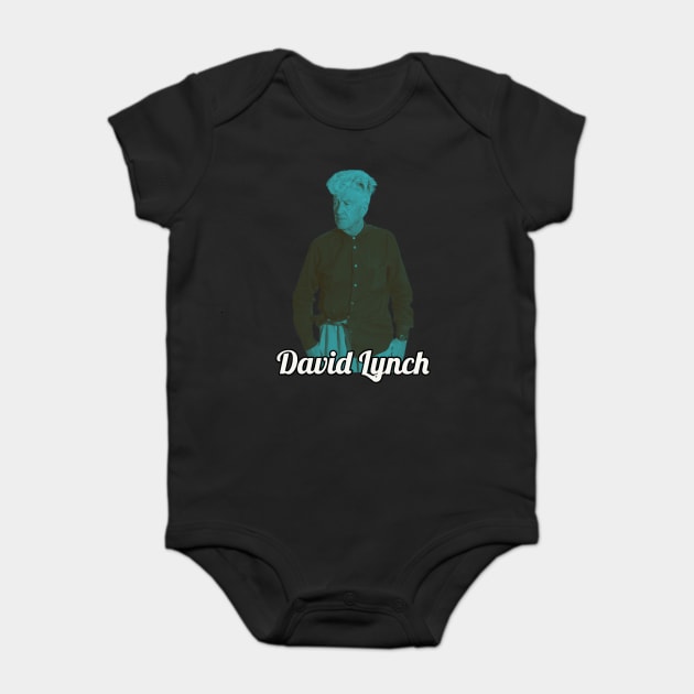 Retro David Baby Bodysuit by Defective Cable 